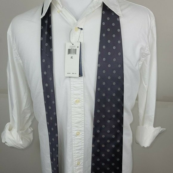 Hathaway Blue Silk Tie - Picture 1 of 5